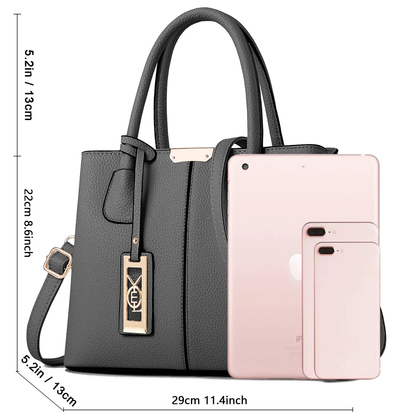 Amanda | Elegant Leather Handbag - TrendHavenCo