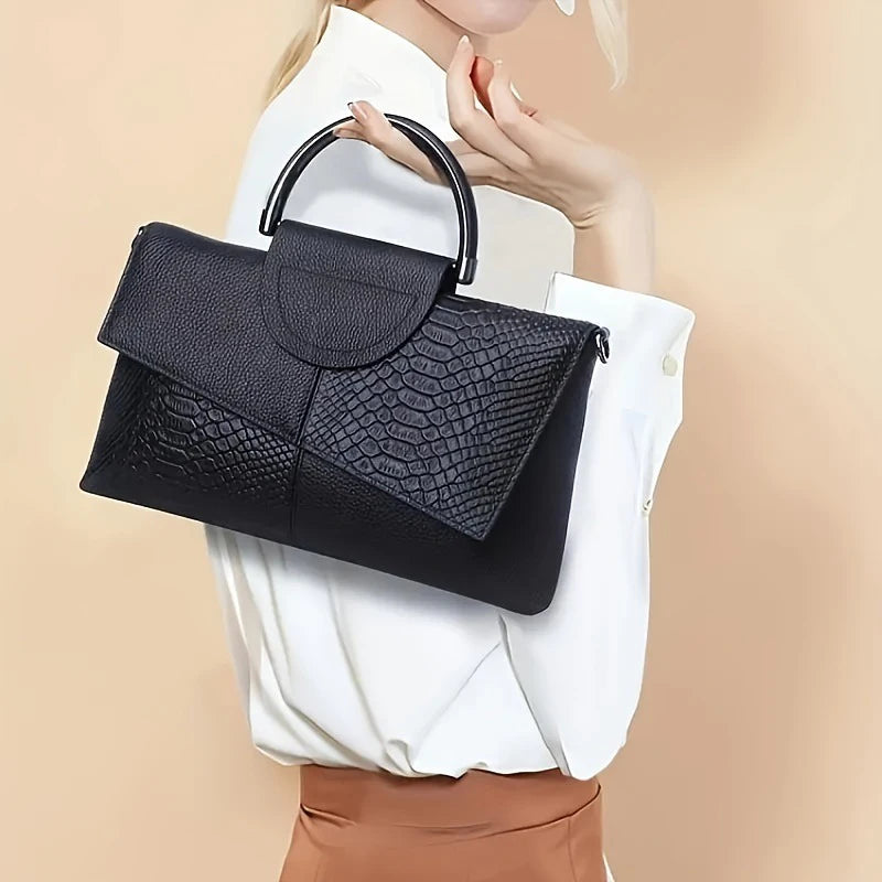Athena | Shoulder Crossbody Bag Soft PU Leather Handbag - TrendHavenCo
