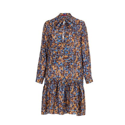 Noelle | Long Sleeved Shirt Dress Layered Skirt