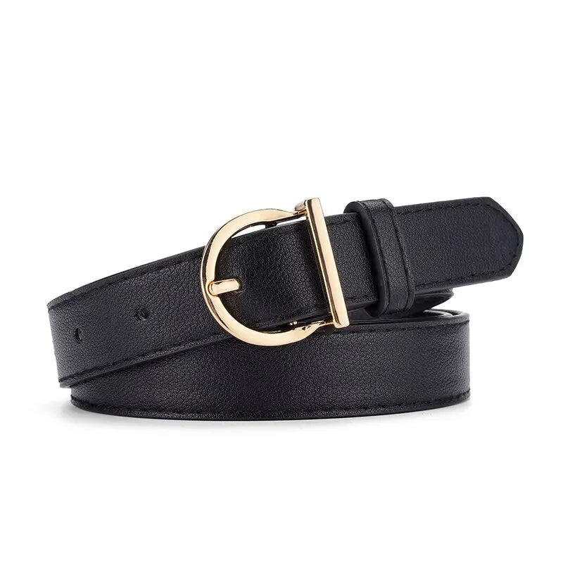 Ellie | Pin Buckle Thin Belt - TrendHavenCo