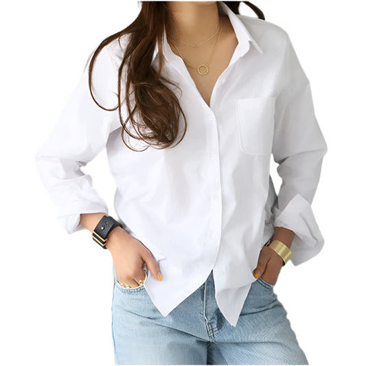 Alaya | Cotton Blouse Tops Casual
