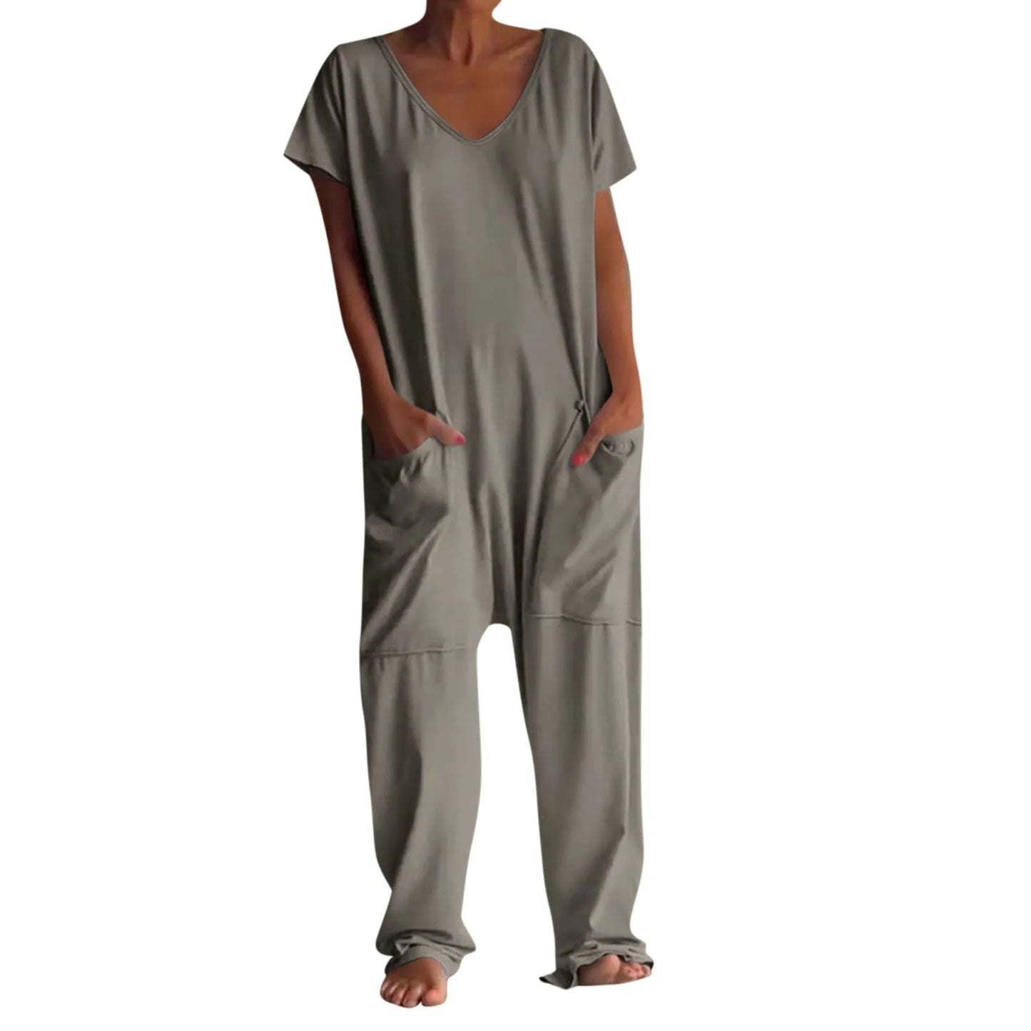 Stephanie | Short Sleeve Jumpsuits