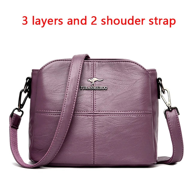 Penelope | PU Leather Shoulder Bags - TrendHavenCo
