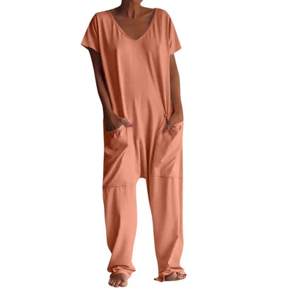 Stephanie | Short Sleeve Jumpsuits