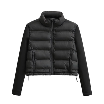 Oaklynn | Versatile Splicing Short Cotton Jacket