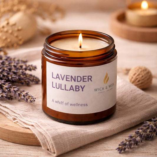 Lavender Scented Candle – Relaxing Home Decor Candle