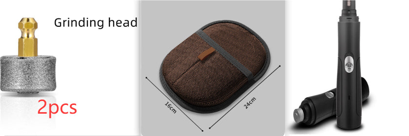 Rechargeable dog grooming nail grinder