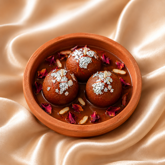 Gulab Jamun Bliss Candle - Indian dessert inspired soy candle